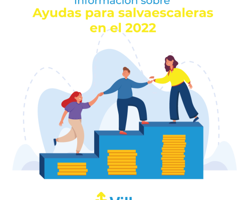 ilustración sobre ayudas a las accesibilidad universal
