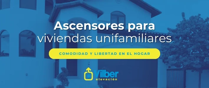 Ascensores para viviendas unifamiliares.