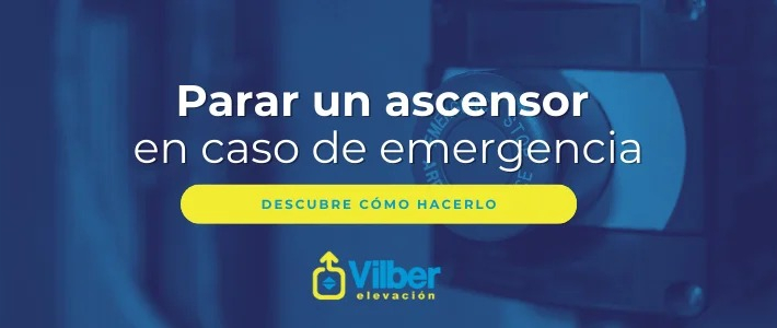parar un ascensor en casod e emergencia