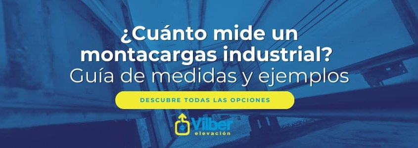 cuanto mide un montacargas industrial