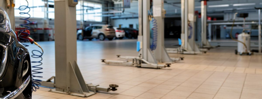 grupo de elevadores de coches