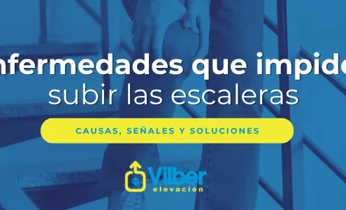 Enfermedades que impiden subir las escaleras.